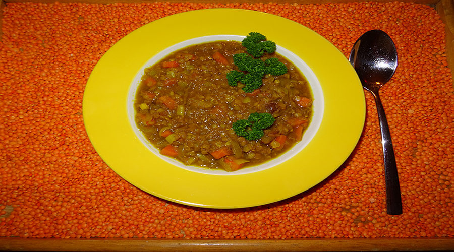 Orientalische Linsensuppe Orientalische Linsensuppe